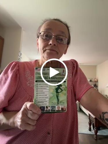Customer video review of 🧑‍⚕️🩺 Moringa · Berberine × NAD+ 𝟏𝟎-𝐢𝐧-𝟏 𝐀𝐝𝐯𝐚𝐧𝐜𝐞𝐝 𝐍𝐚𝐧𝐨 𝐌𝐢𝐜𝐫𝐨𝐧𝐞𝐞𝐝𝐥𝐞 𝐏𝐚𝐭𝐜𝐡 — 𝐎𝐧𝐜𝐞 𝐃𝐚𝐢𝐥𝐲, 𝐕𝐢𝐬𝐢𝐛𝐥𝐞 𝐑𝐞𝐬𝐮𝐥𝐭𝐬 𝐢𝐧 𝟕 𝐃𝐚𝐲𝐬