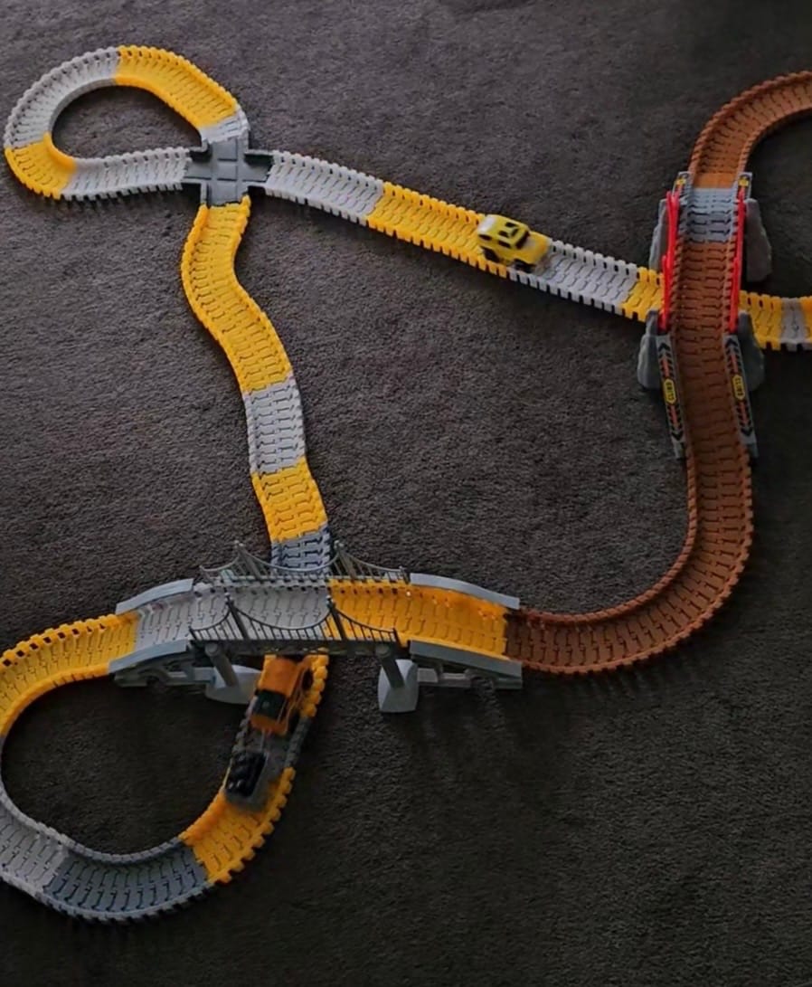 Customer photo review of Montessori FlexiPath™ – Educational Adventure Track | Construction Site