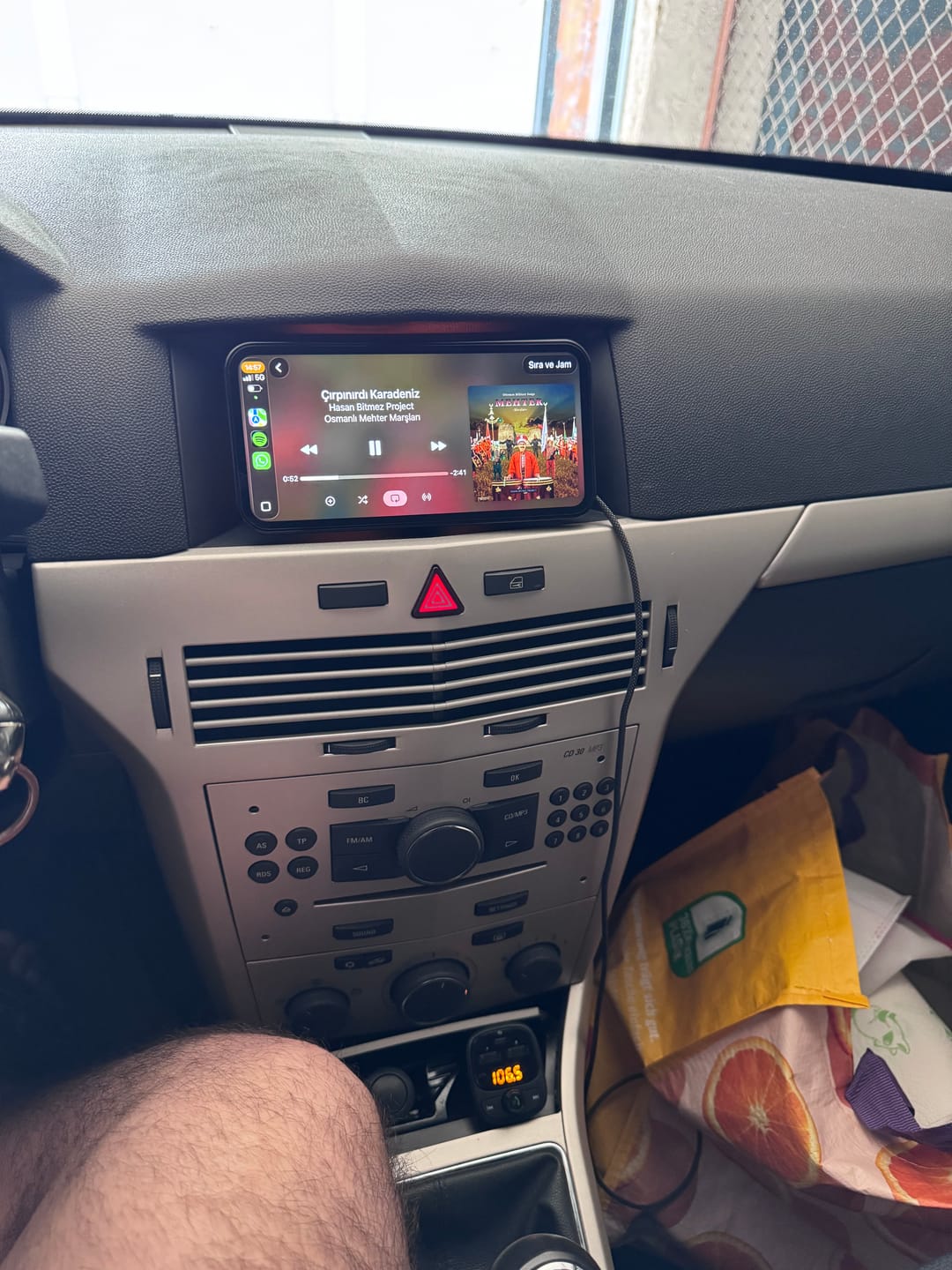 Customer photo review of CarpodGo Mini