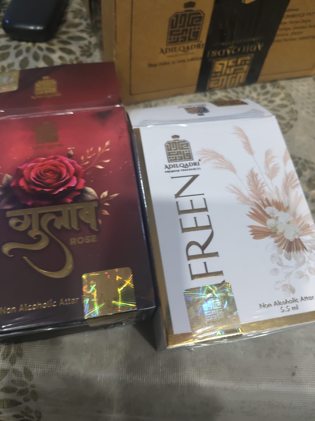 Customer photo review of Afreen Woman Luxury Attar Perfume