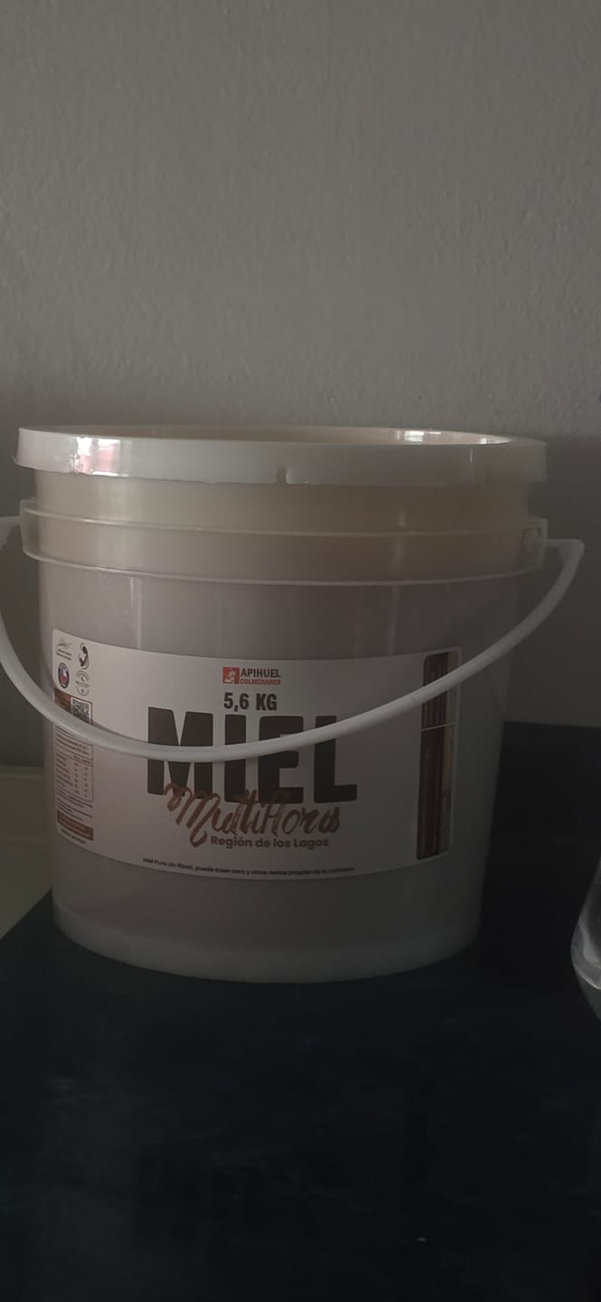 Customer photo review of Balde Miel Multiflora de La Región de Los Lagos 5,6 kilos