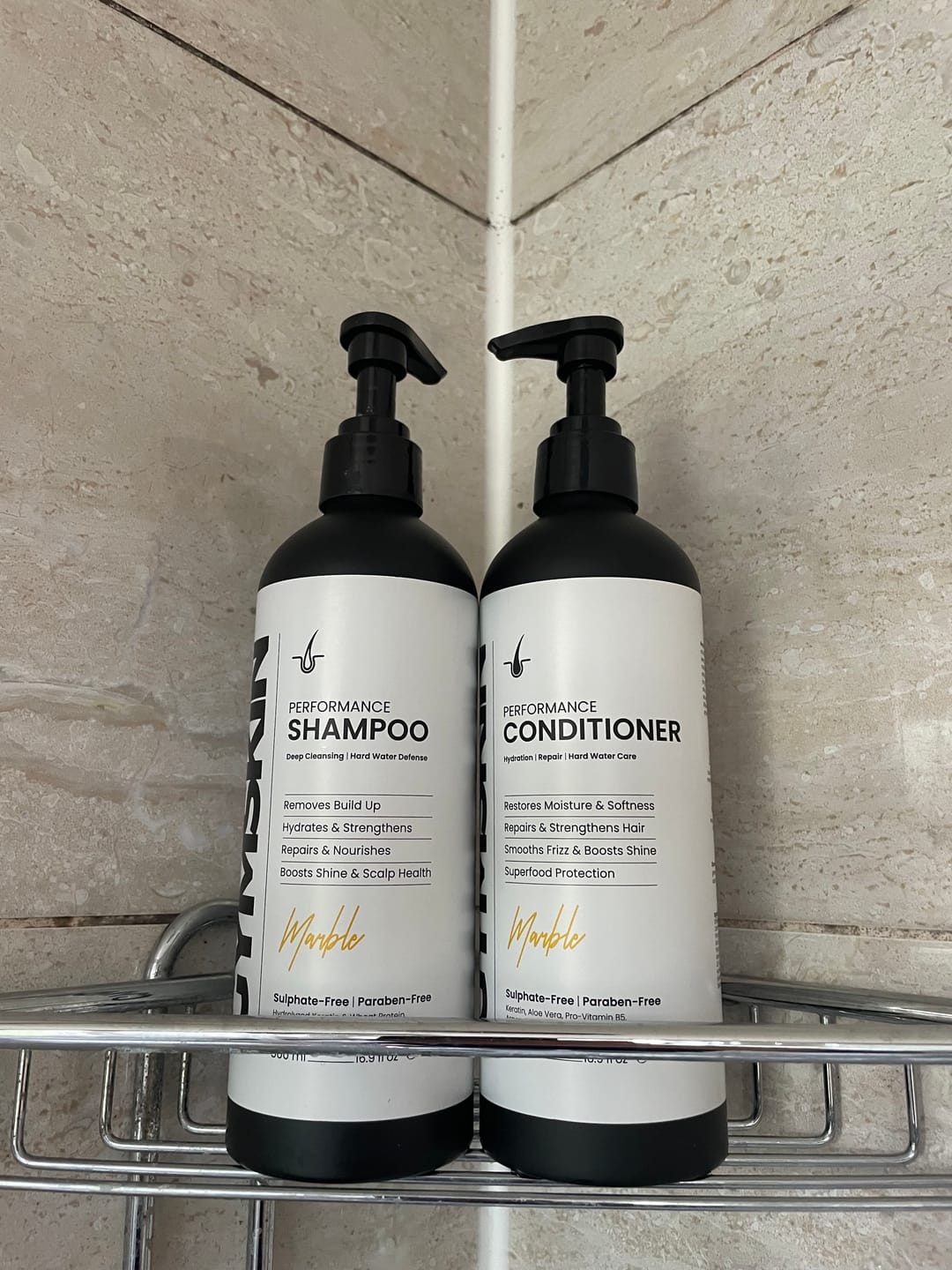Customer photo review of The Haircare Duo