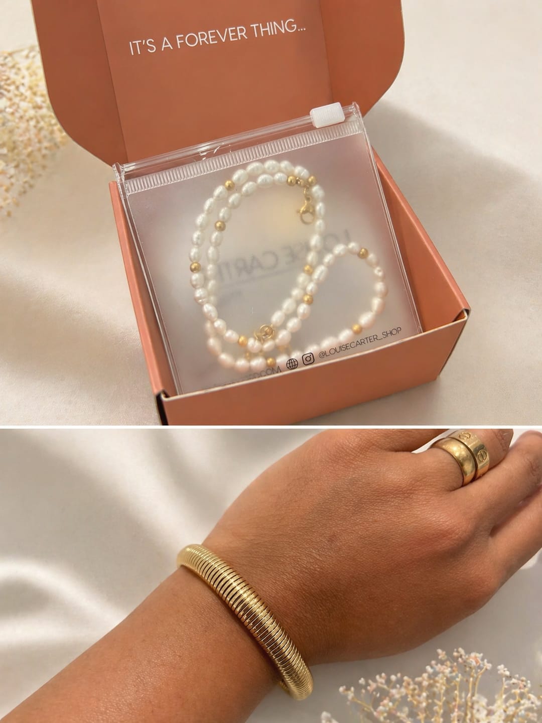 Customer photo review of Ibiza Chunky Bangle