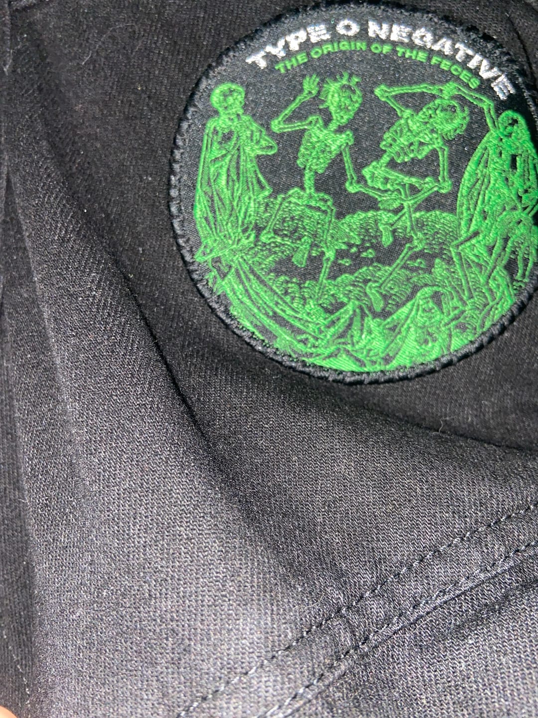 Customer photo review of Type O Negative - The Origin of the Feces - Patch