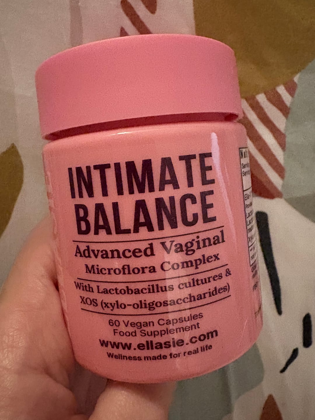 Customer photo review of Vaginal Probiotic Capsules for Women