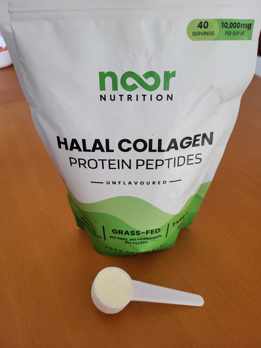 Customer photo review of Halal Collagen Powder
