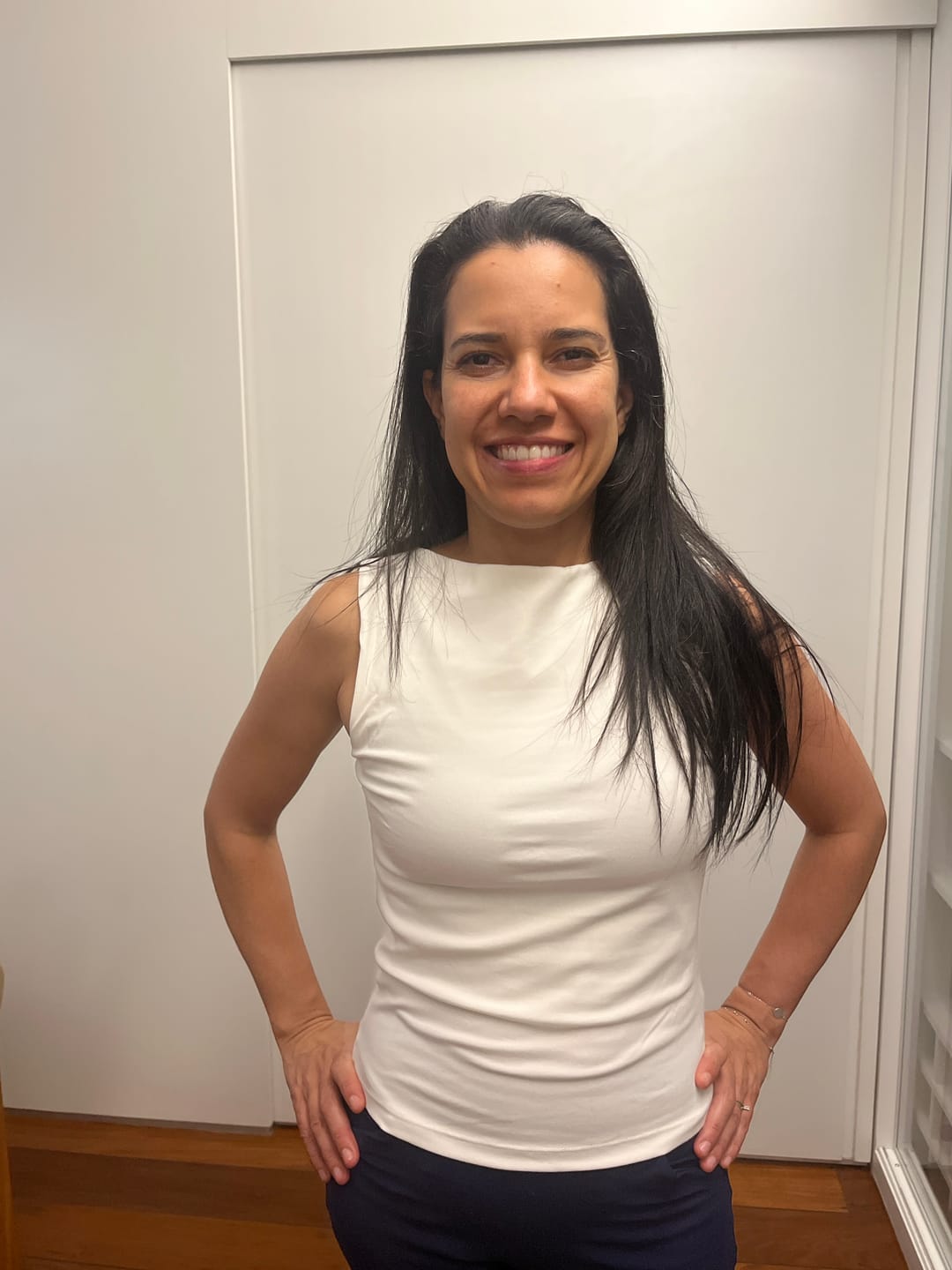 Customer photo review of Regata Peônia Off White