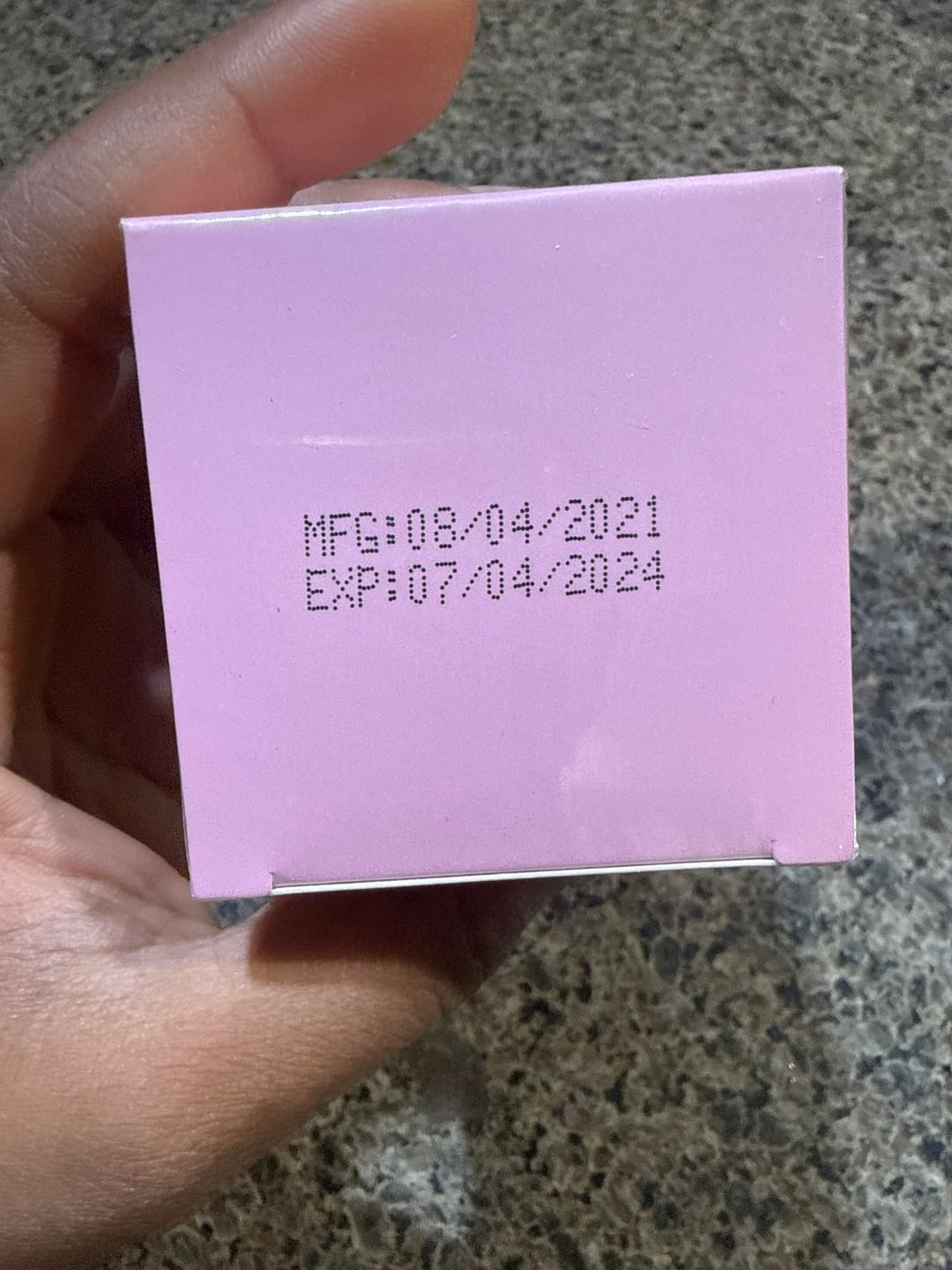 Customer photo review of Brightening Facial Mask