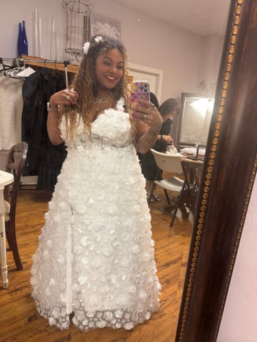 Customer photo review of Jaslene Maxi Dress