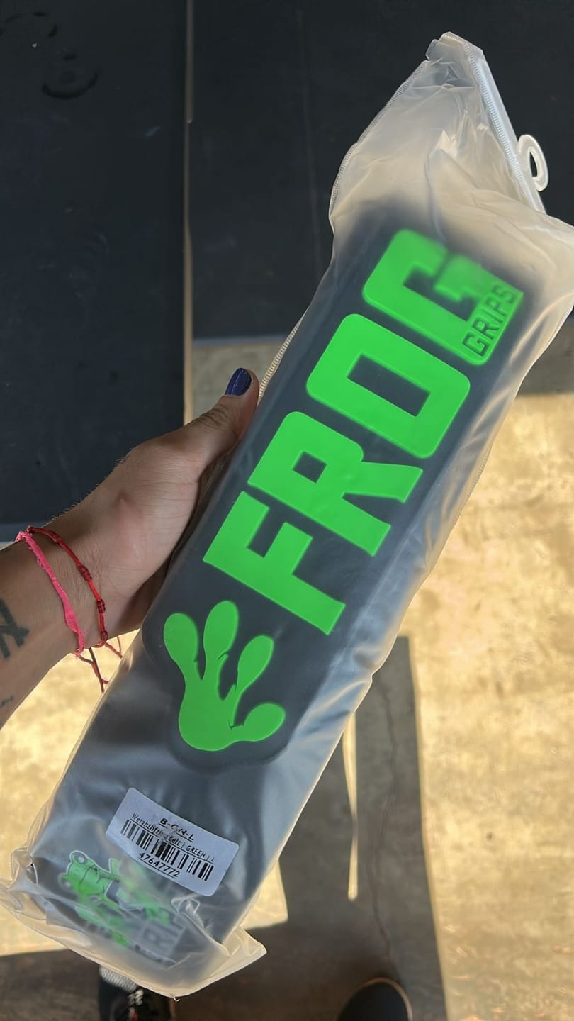 Customer photo review of Lifting Belt Green
