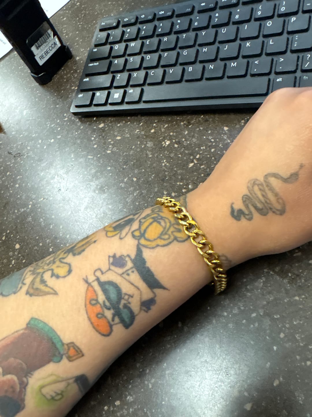 Customer photo review of Miami Anklet (Bundle)