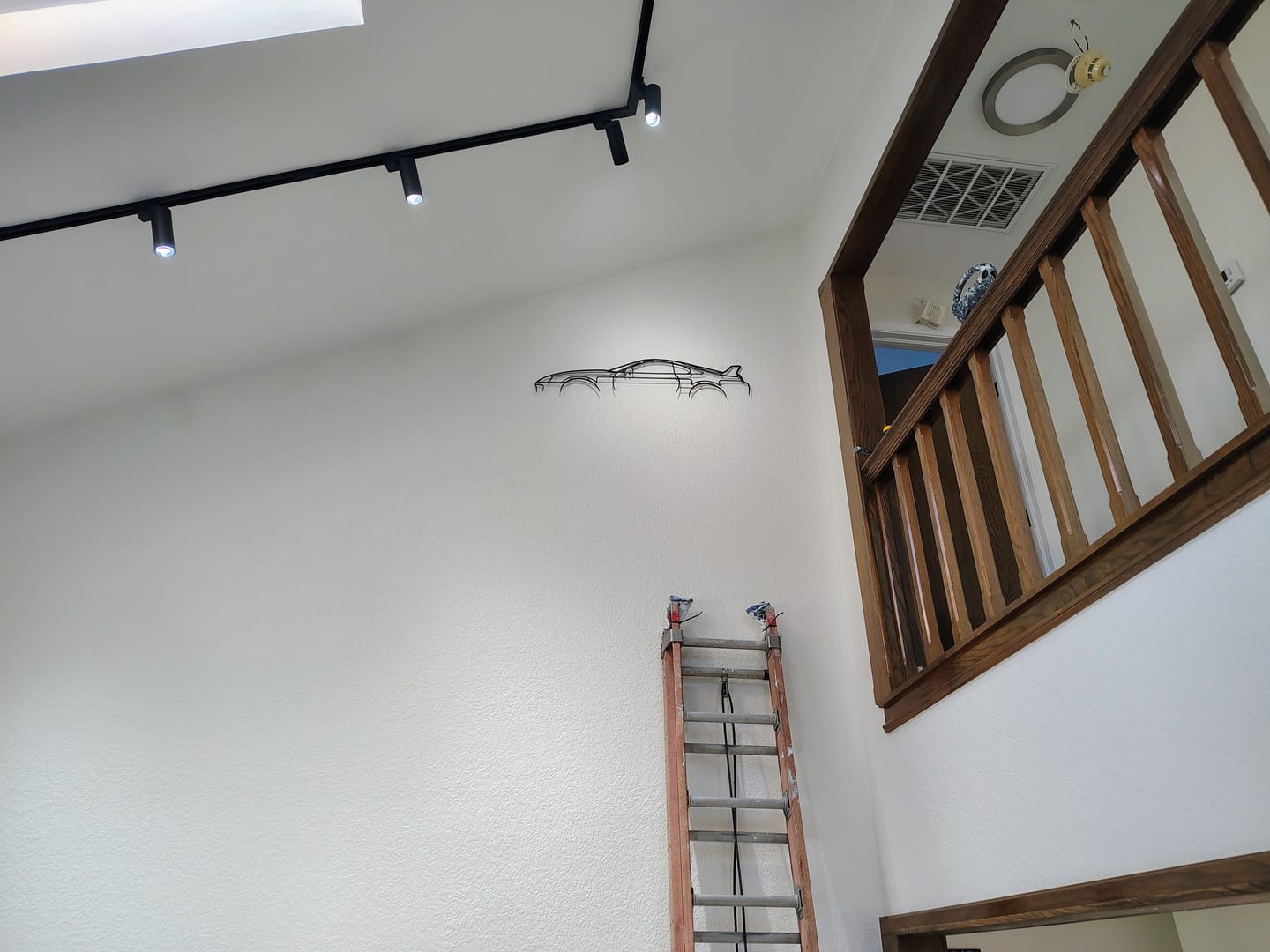 Customer photo review of Supra Mk4 Classic Silhouette Metal Wall Art