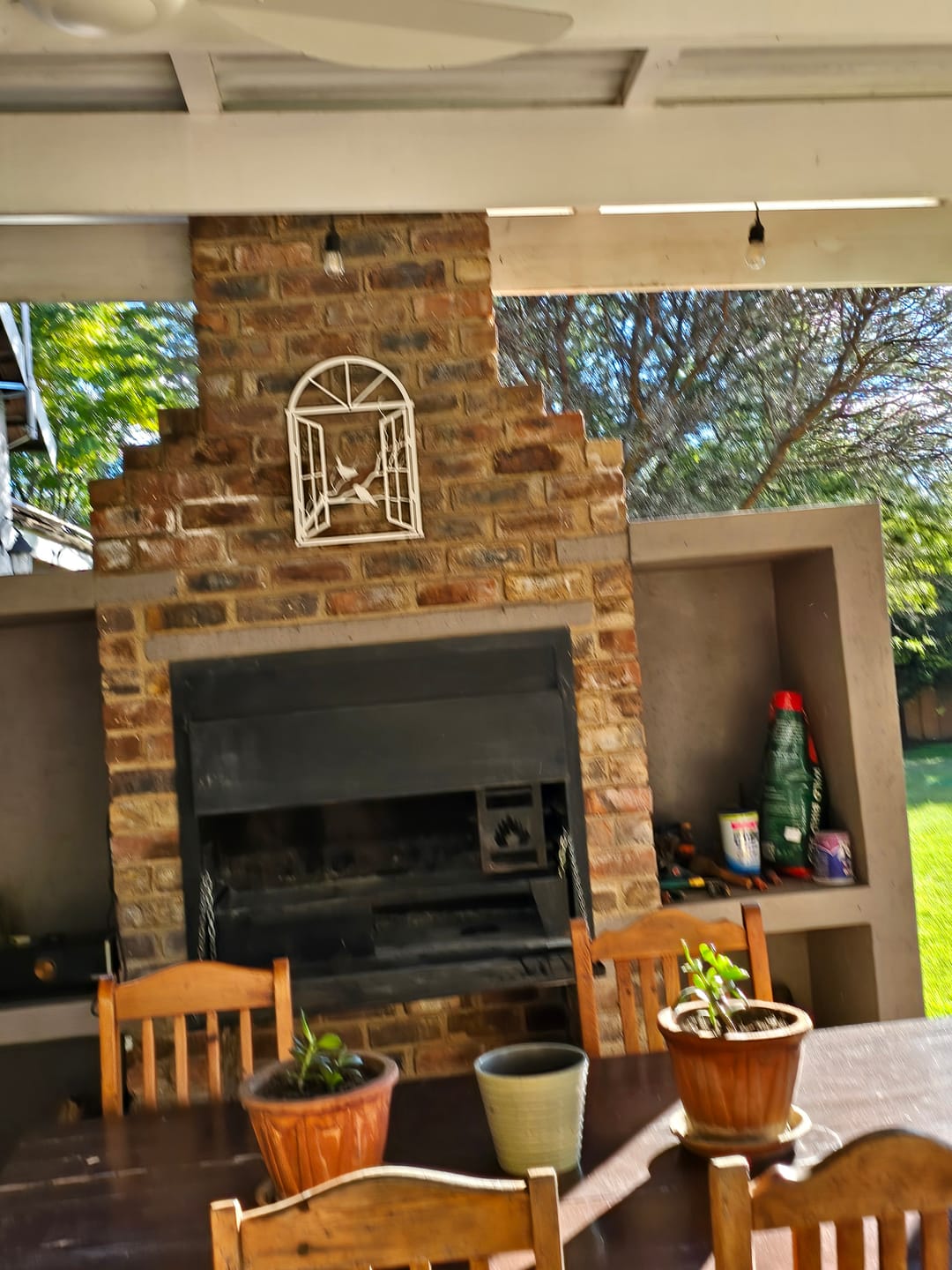 Customer photo review of Serenity View Metal Wall Art