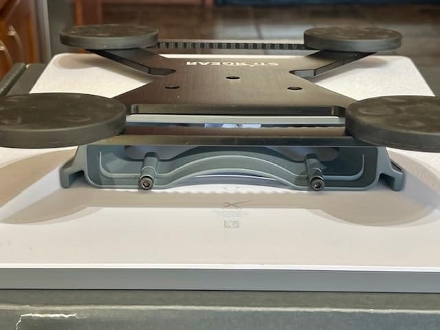 Customer photo review of Starlink Mini Magnetic Mount with Quick-Release, 200 lb Strong Magnetic Hold, No-Drilling Vehicle Roof Mount, Starlink Mini Accessories