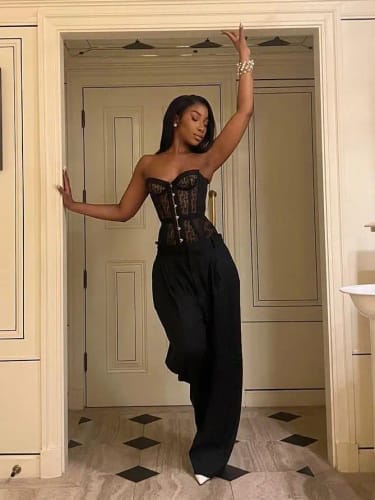 Customer photo review of Amber corset