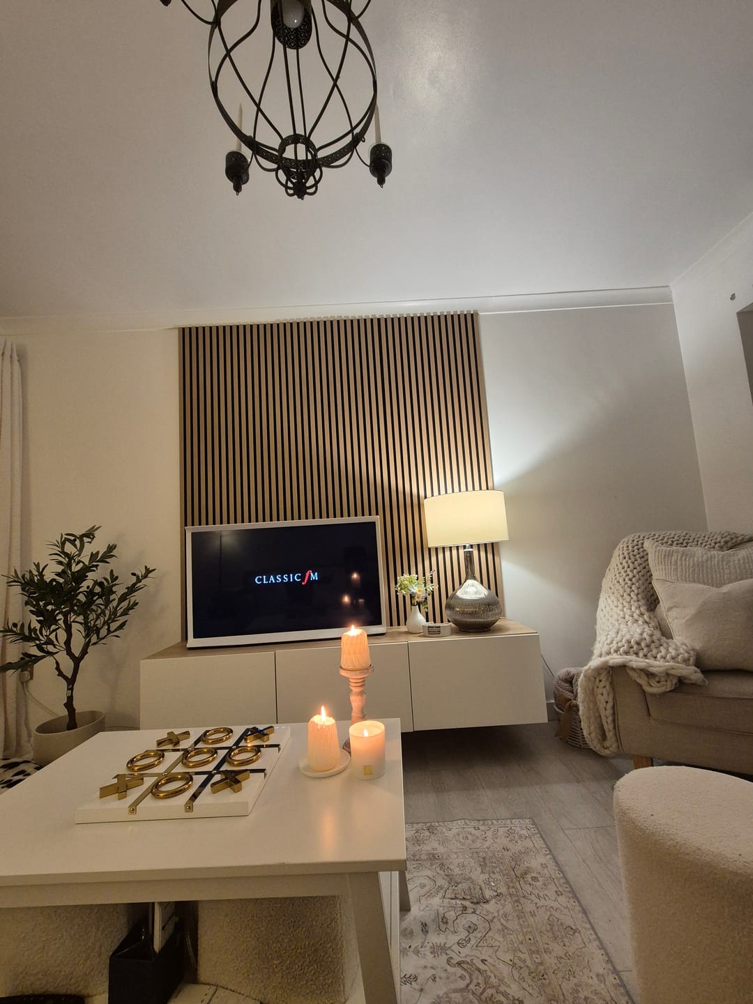 Customer photo review of Paintable MDF Slat Wall Panel (Different Sizes)