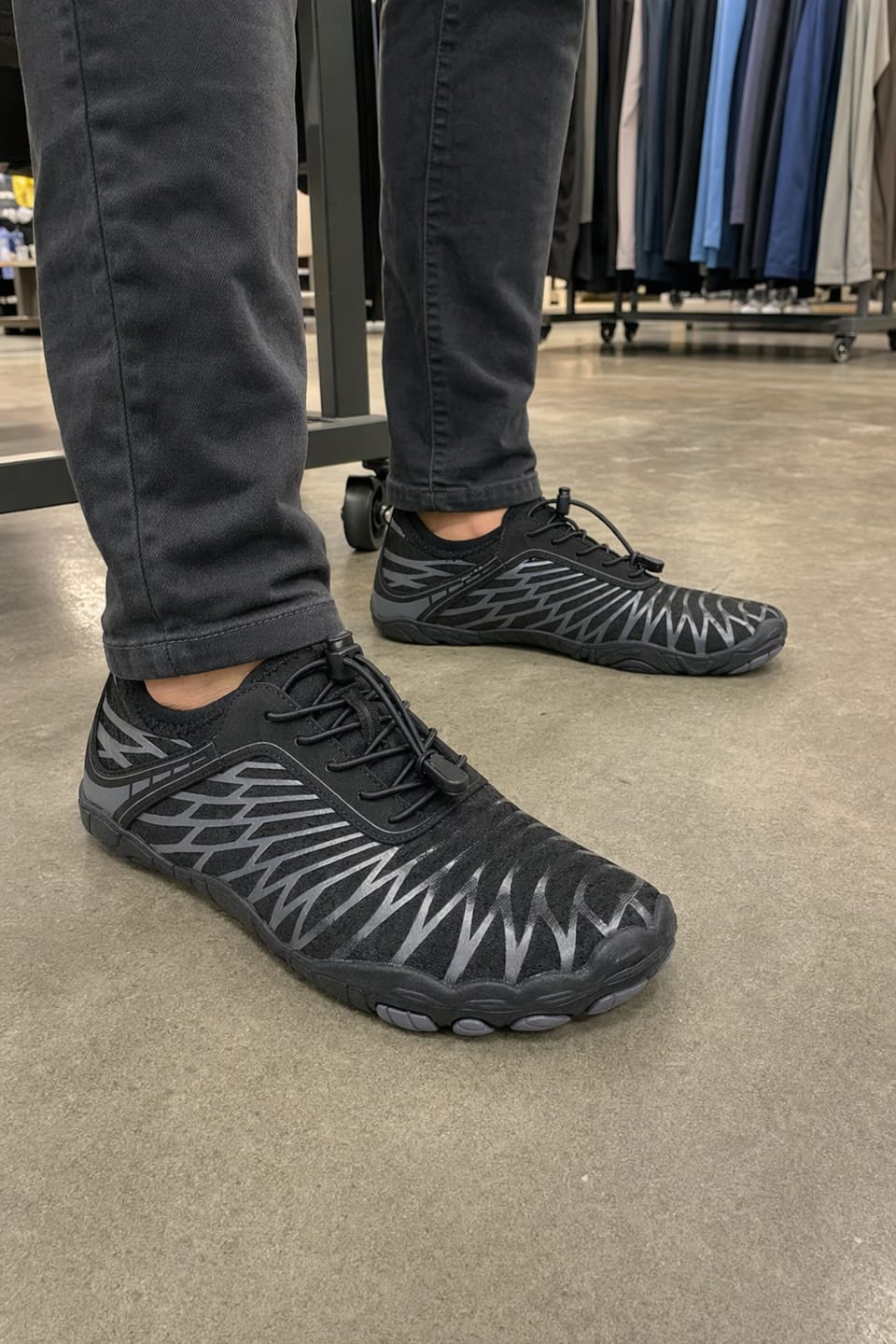 Customer photo review of Motion Max - Non-Slip Barefoot Shoes for Men & Women
