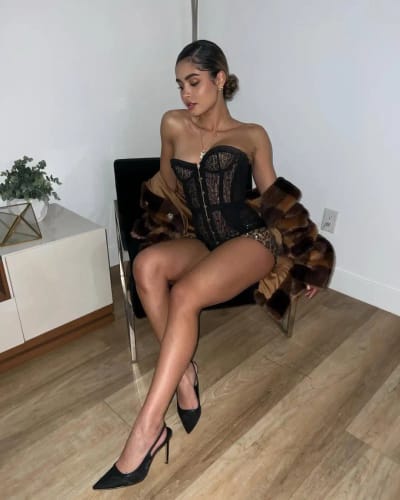 Customer photo review of Amber corset
