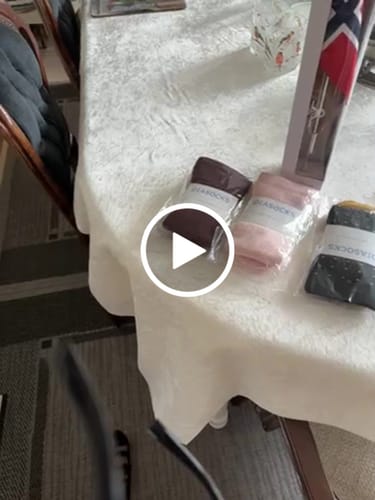 Customer video review of Støttestrømper
