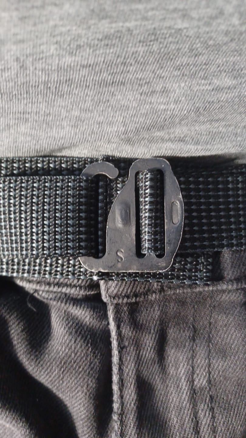 Customer photo review of G-hook trouser belt