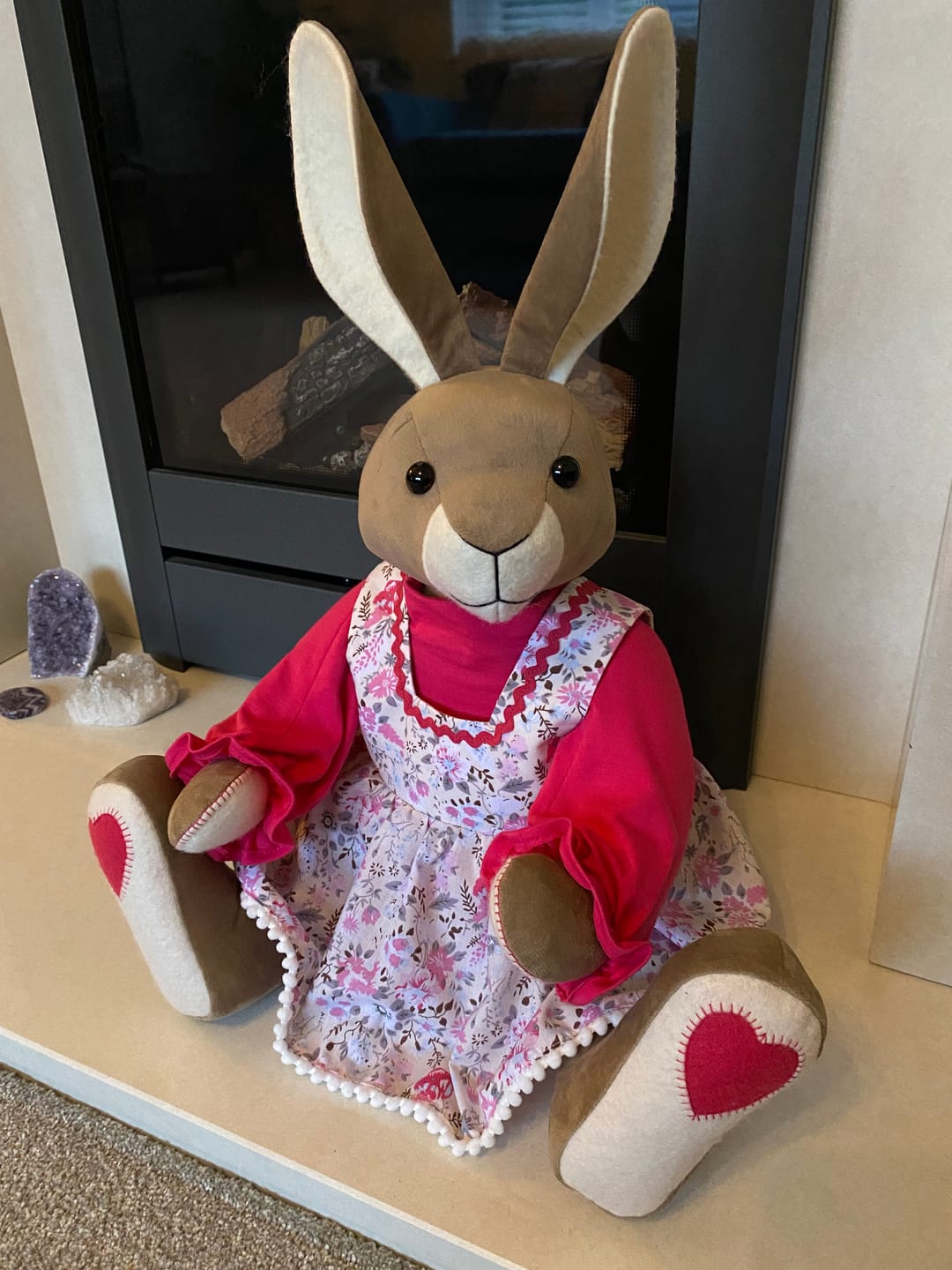 Customer photo review of Plain Upholstery Velvet Fabric