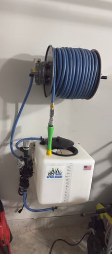 Customer photo review of GCI Turf Spray Buddy CUSTOM