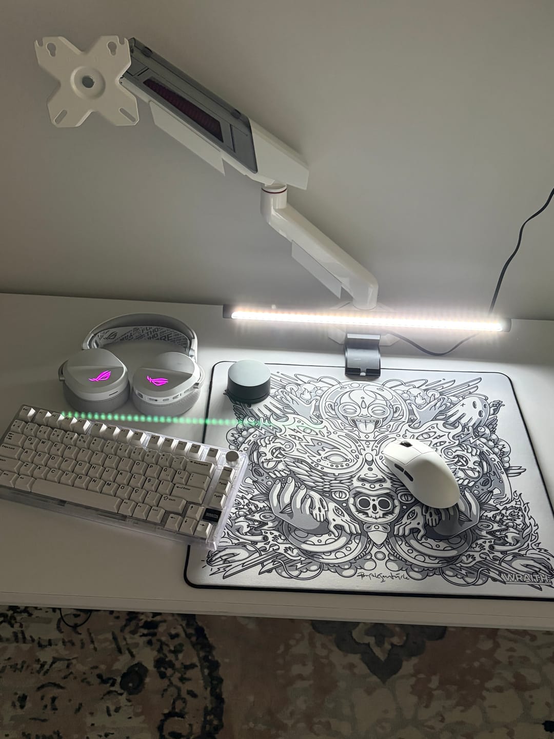 Customer photo review of Wraith Spirit of Aim Mousepad