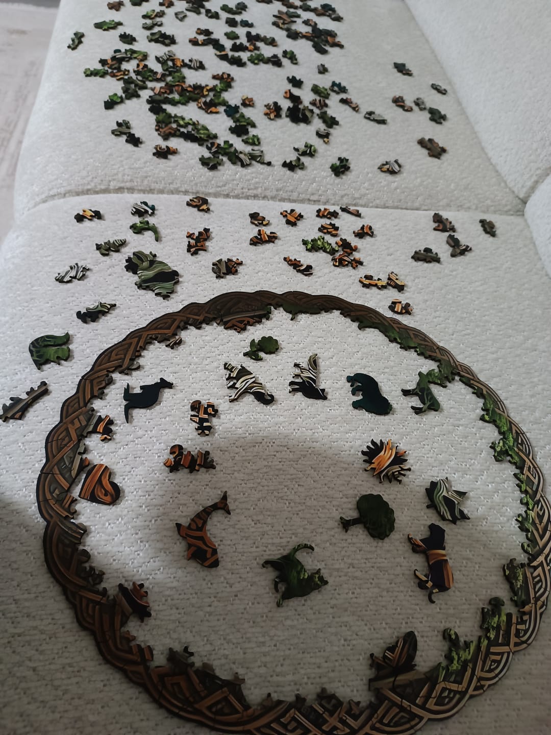 Customer photo review of Celtic Ağacı - Ahşap Puzzle