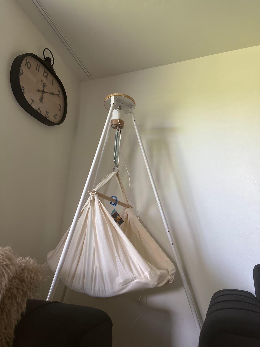 Customer photo review of Federwiege mit Motor & Gestell  - Sternentraum