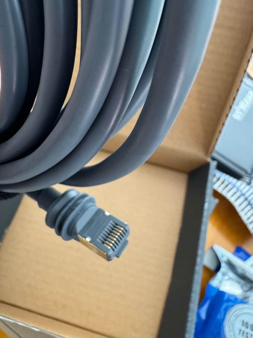 Customer photo review of Starlink Standard 4 & 4X/Mini/V5 Replacement Extension Cable - Gen 3/V3/V4 Compatible