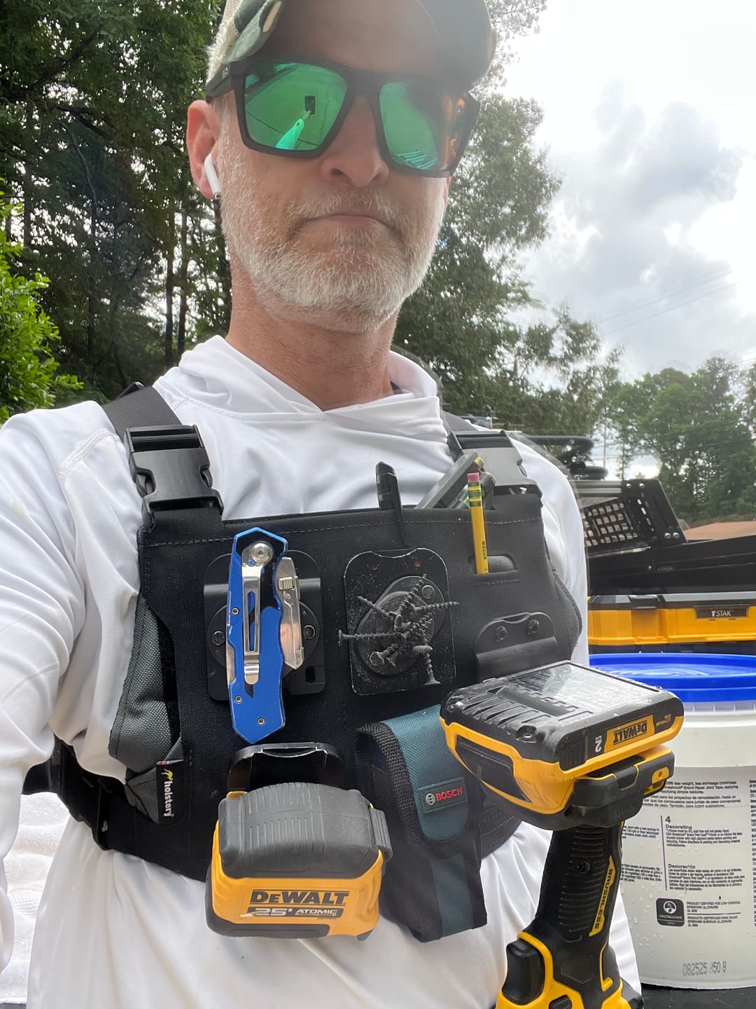 Customer photo review of ModRig | Modular Chest Rig