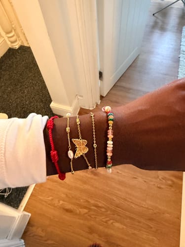 Customer photo review of Butterfly Bracelet