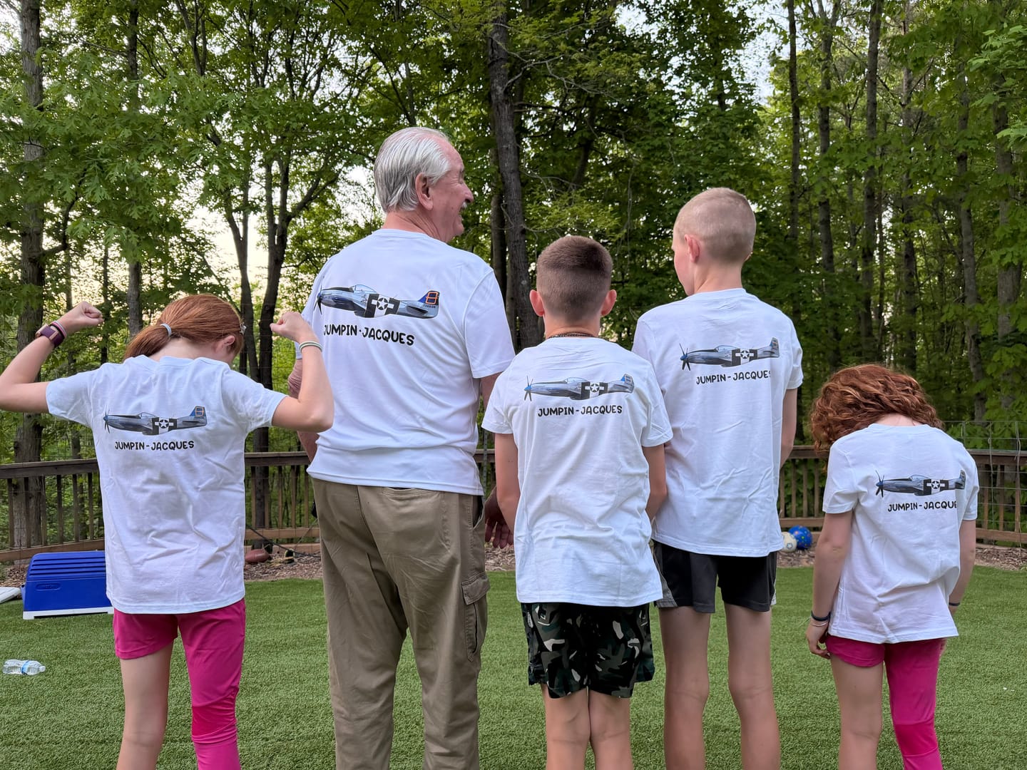 Customer photo review of Dri-Fit Custom Boat Shirts - Short Sleeve