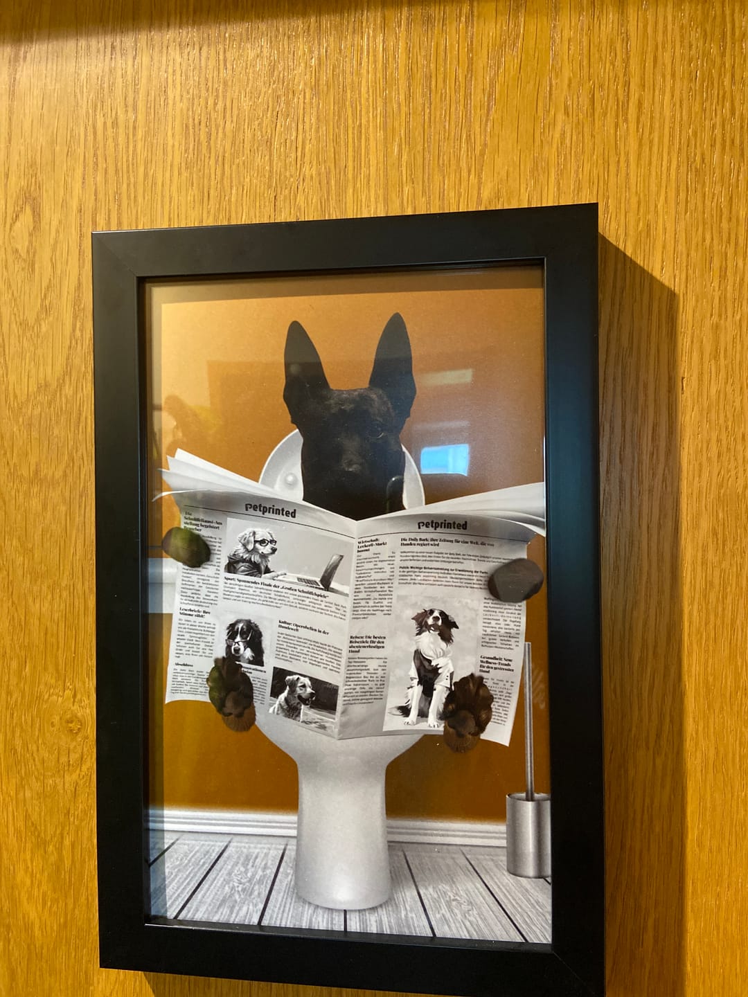 Customer photo review of Personalisiertes Poster - Wichtige Sitzung