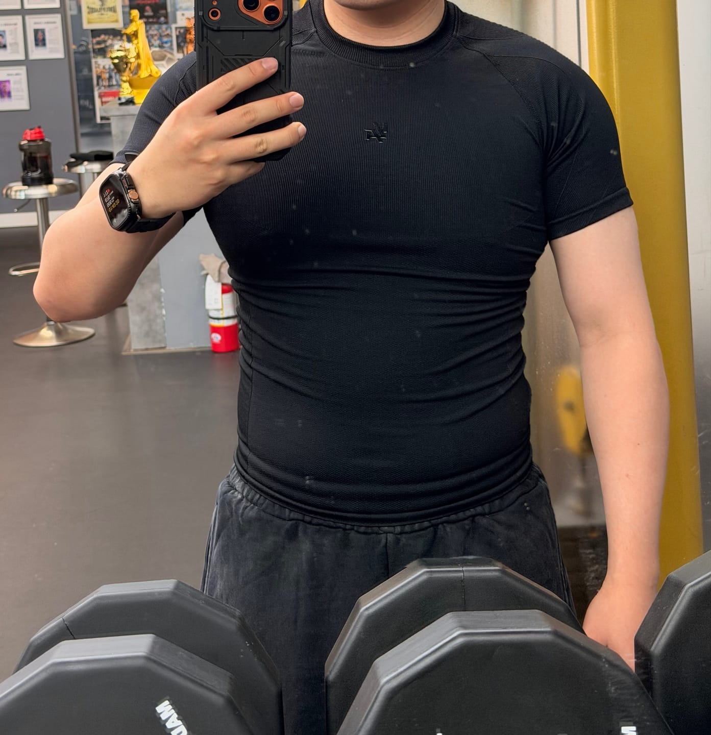 Customer photo review of 4339 - Forme Compression Tees