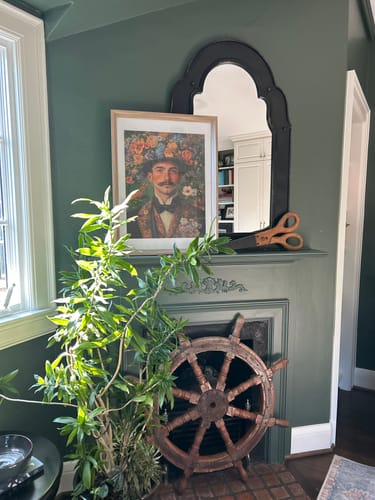 Customer photo review of Victorian Gentleman No3 Print