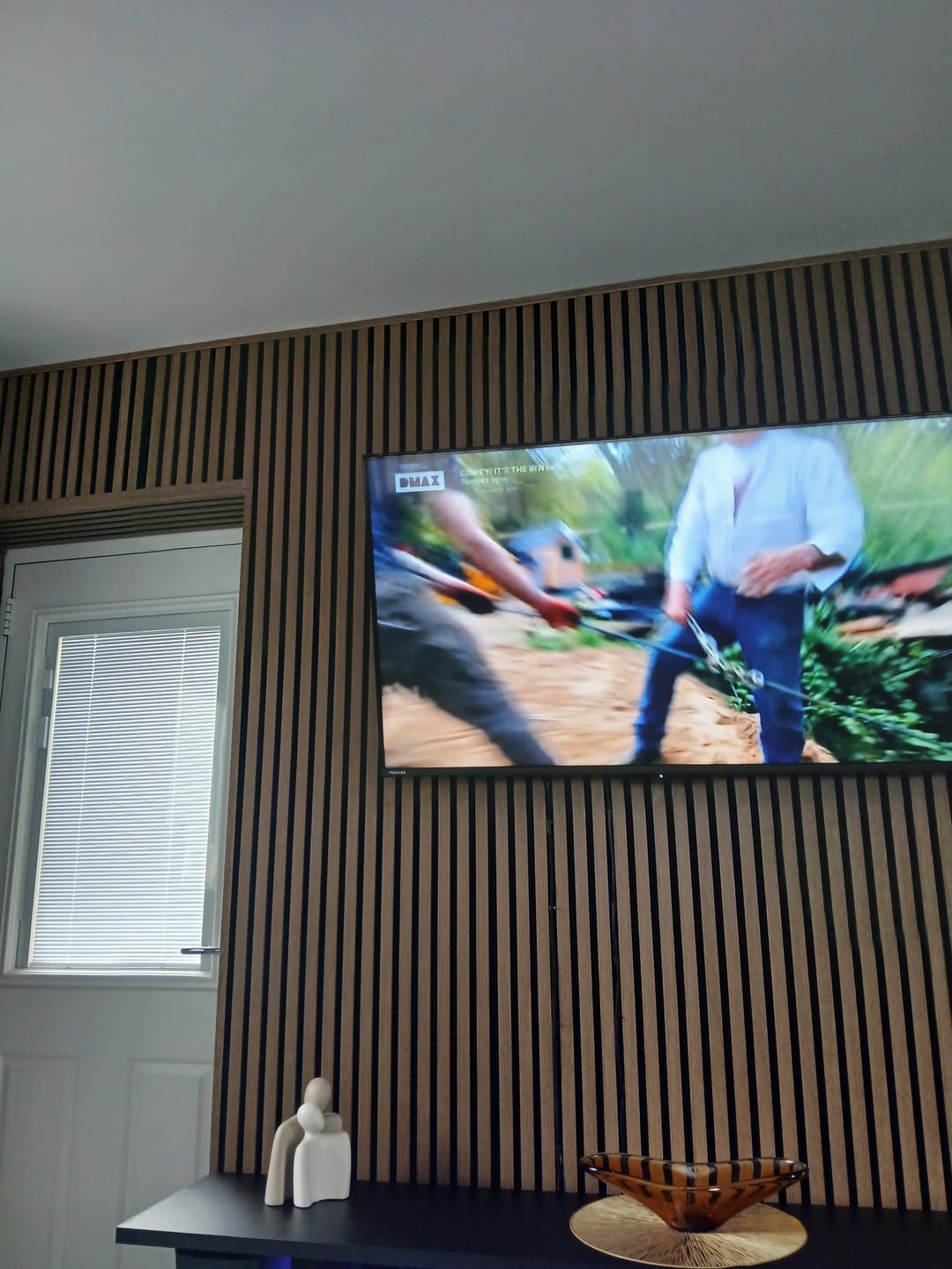 Customer photo review of Acoustic Wall Panel End Trim (Multiple Colours)