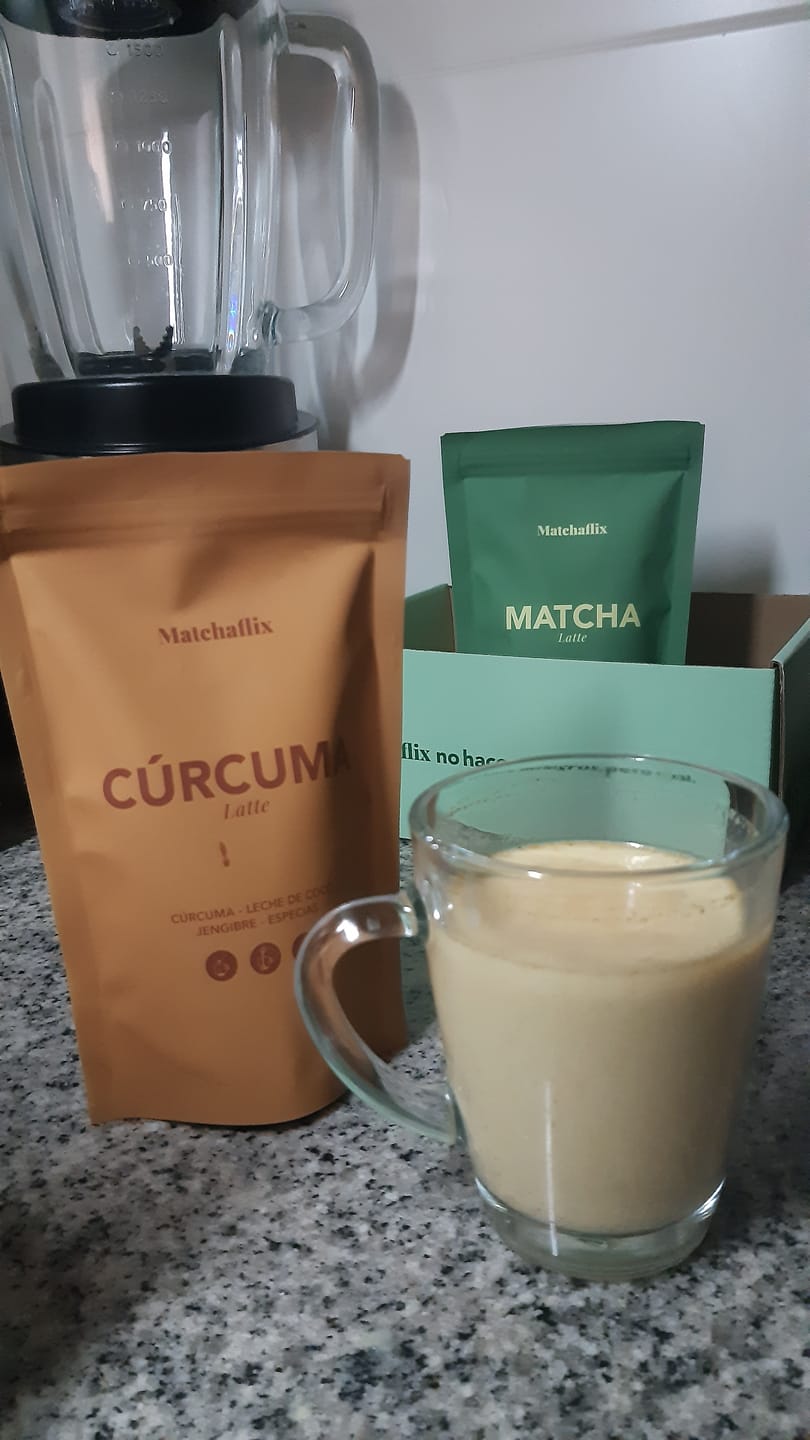 Customer photo review of Cúrcuma Latte