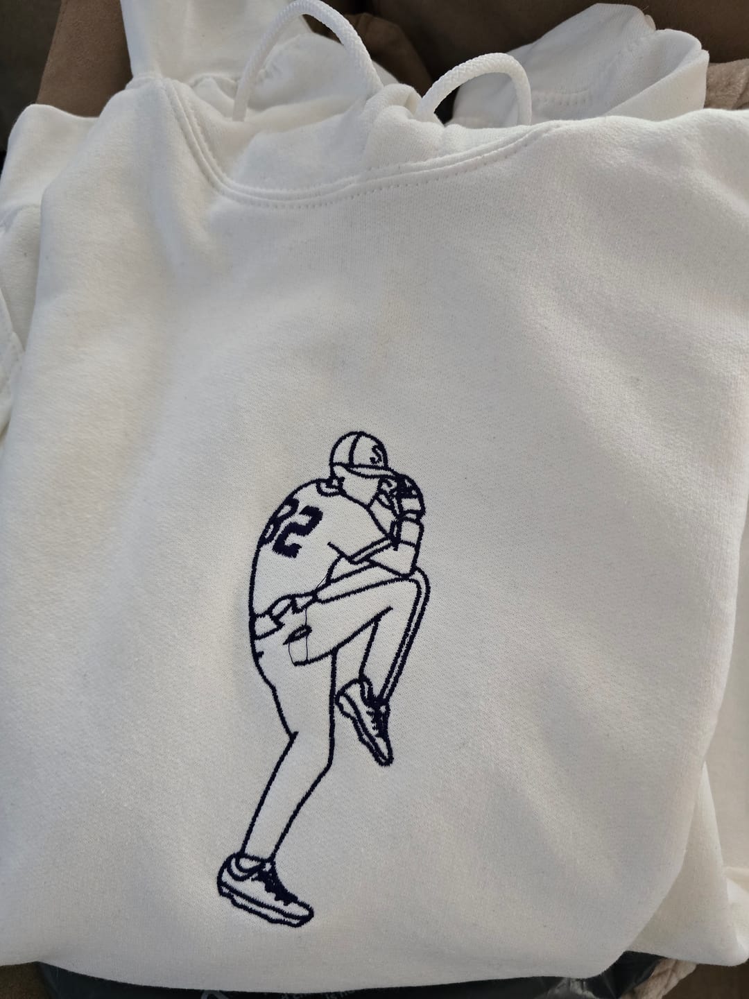 Customer photo review of Custom Sports Hoodie