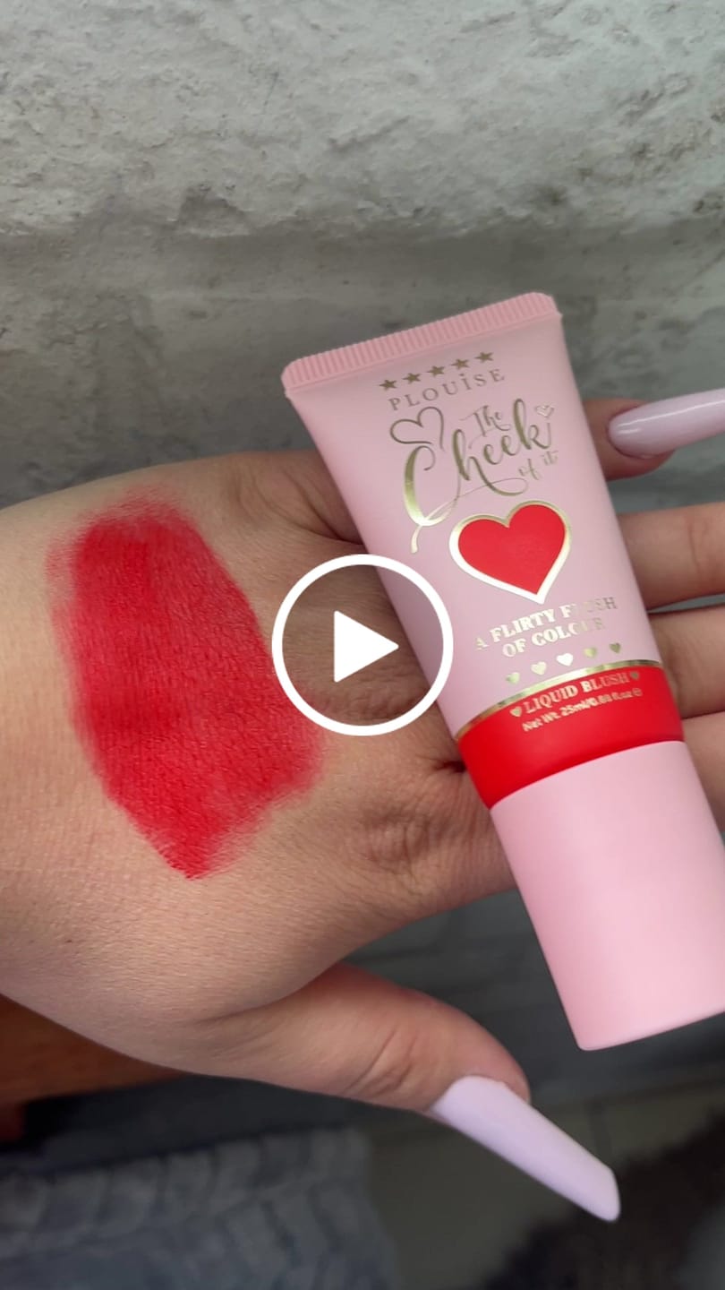 Customer video review of The Cheek Of It Liquid Blush
