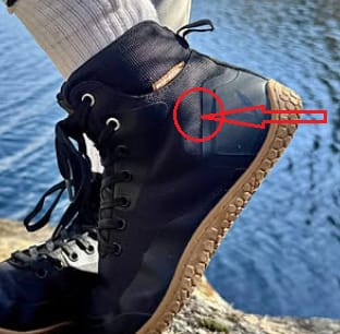 Customer photo review of Vaistoa Tuohi 2 | Barefoot Light Hiking Shoes