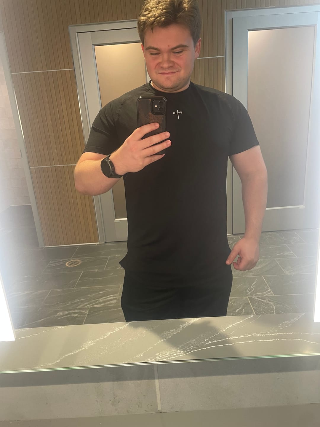 Customer photo review of Signature Tee