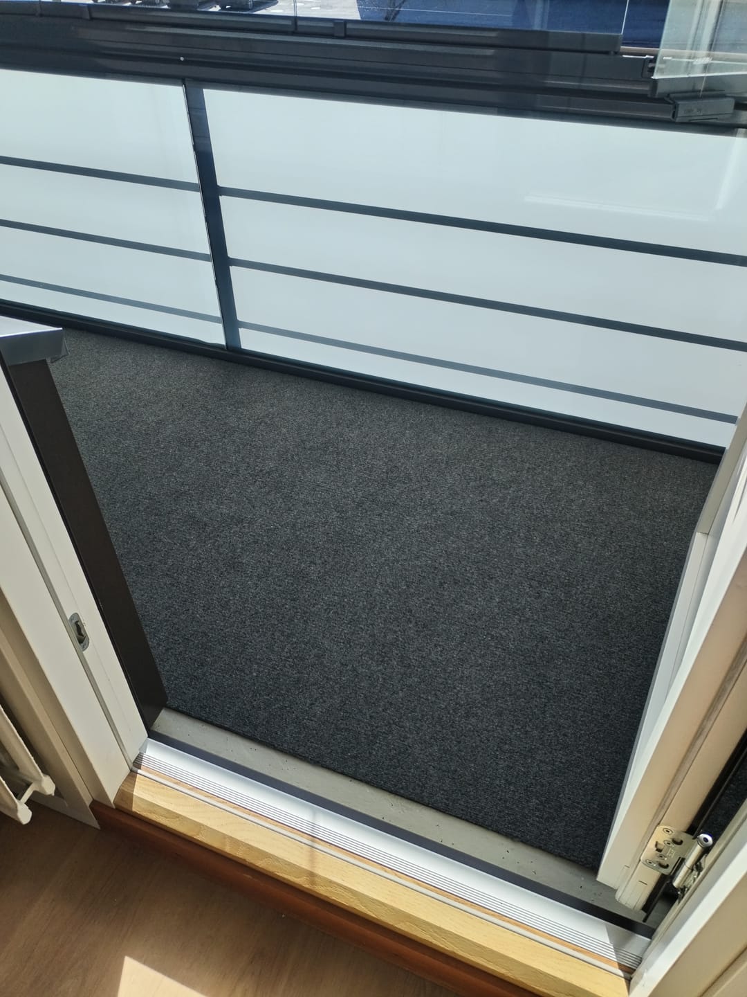 Customer photo review of Dry Step™ Termomatto, mittojesi mukaan leikattu