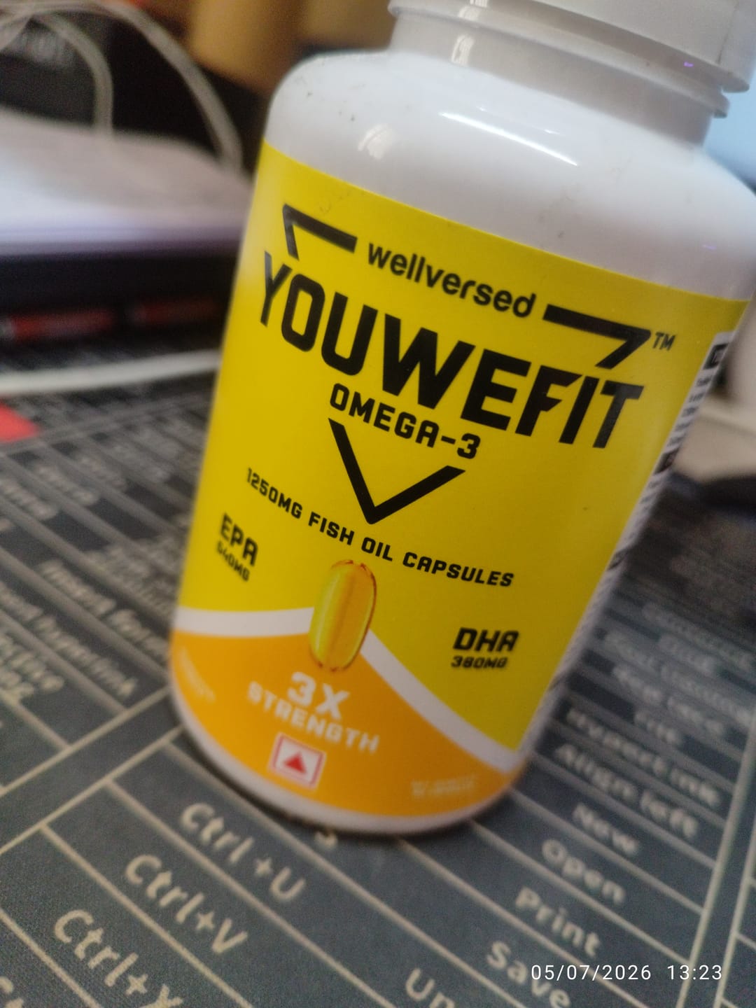 Customer photo review of YouWeFit Omega-3 Fish Oil (90 Capsules), 1250mg