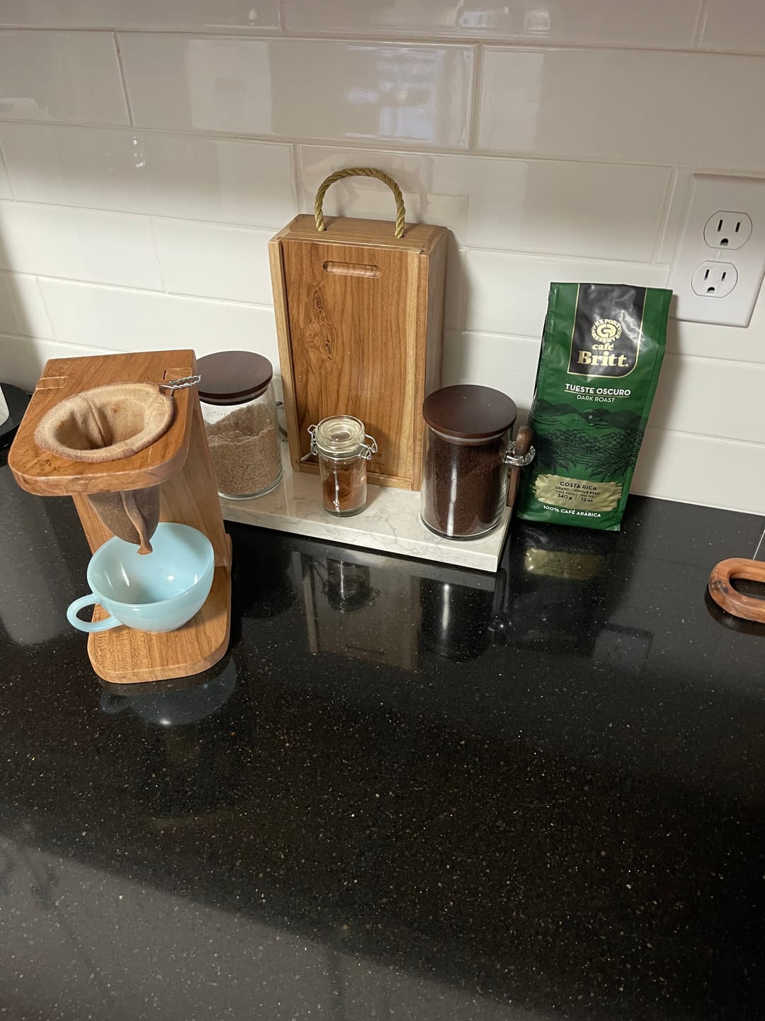 Customer photo review of COSTA RICAN DARK ROAST COFFEE