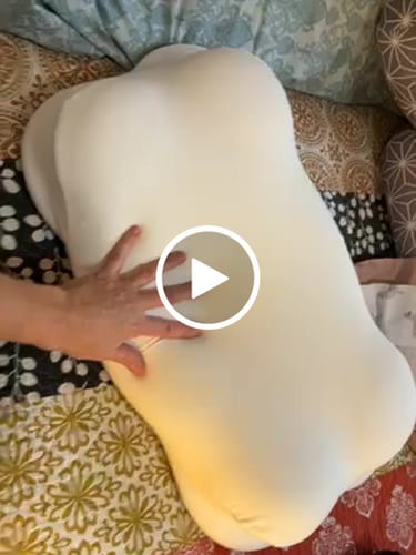 Customer video review of CloudAlign™ Pillow
