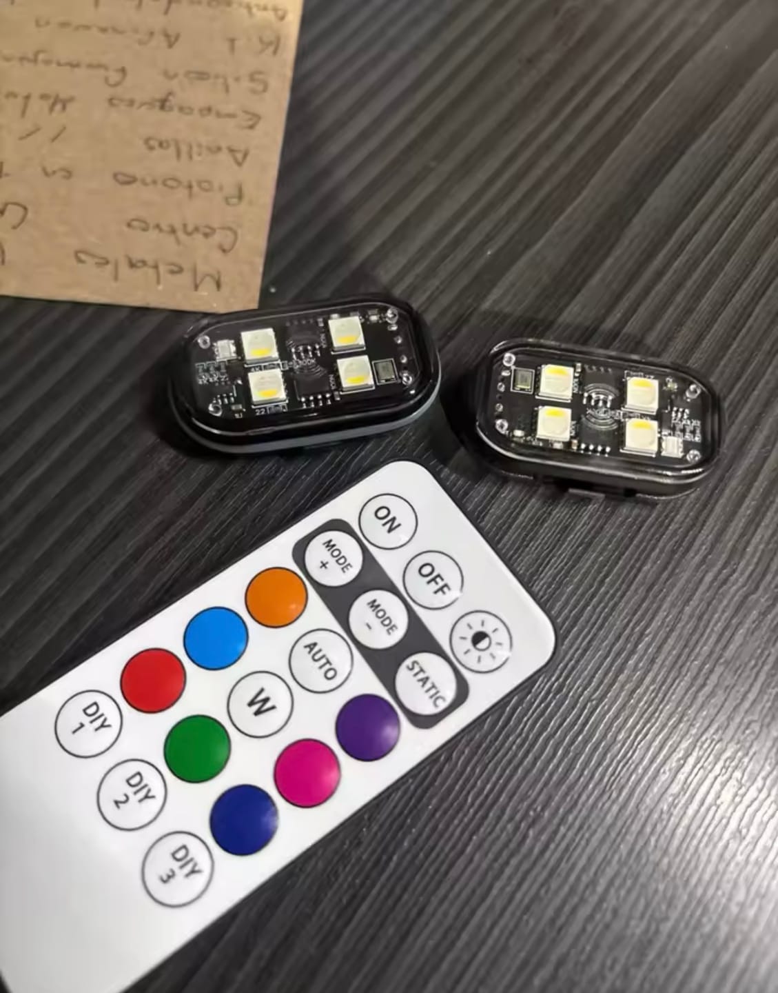 Customer photo review of Kit Premium Iluminación Ambiental LED RGB
