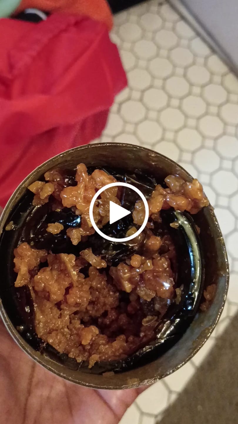 Customer video review of 100% Unrefined Batana Oil 4oz