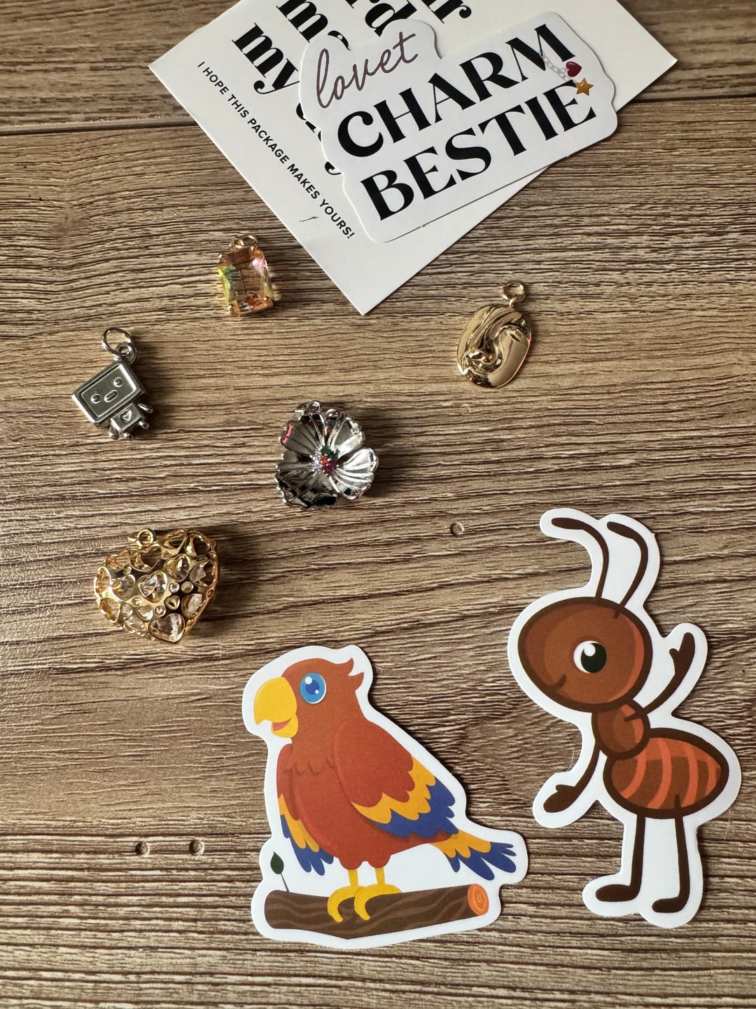 Customer photo review of 5 CHARM BUNDLE - Pick Your Charms TT LIVE