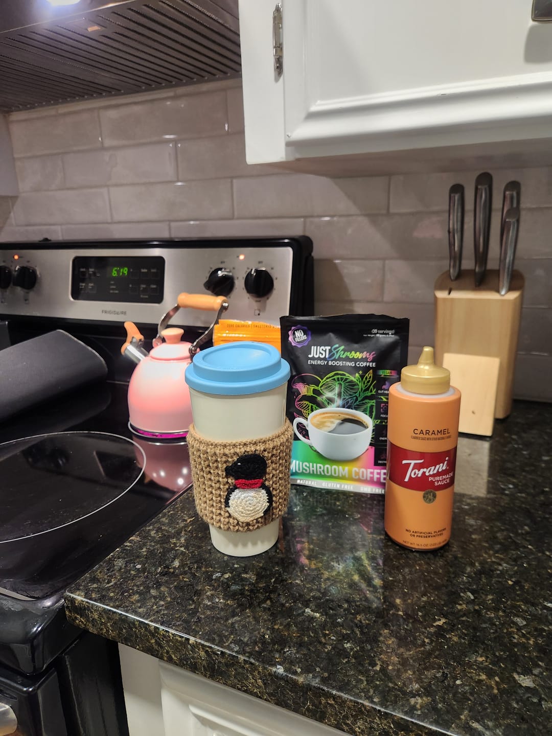 Customer photo review of Just Shrooms Mushroom Coffee